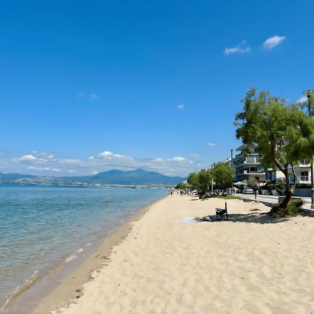 Nouri Schoene Wohnung In Direkter Strandnaehe, Schnelles Internet, Freies Parken, Nahe Flughafen Peraía 外观 照片