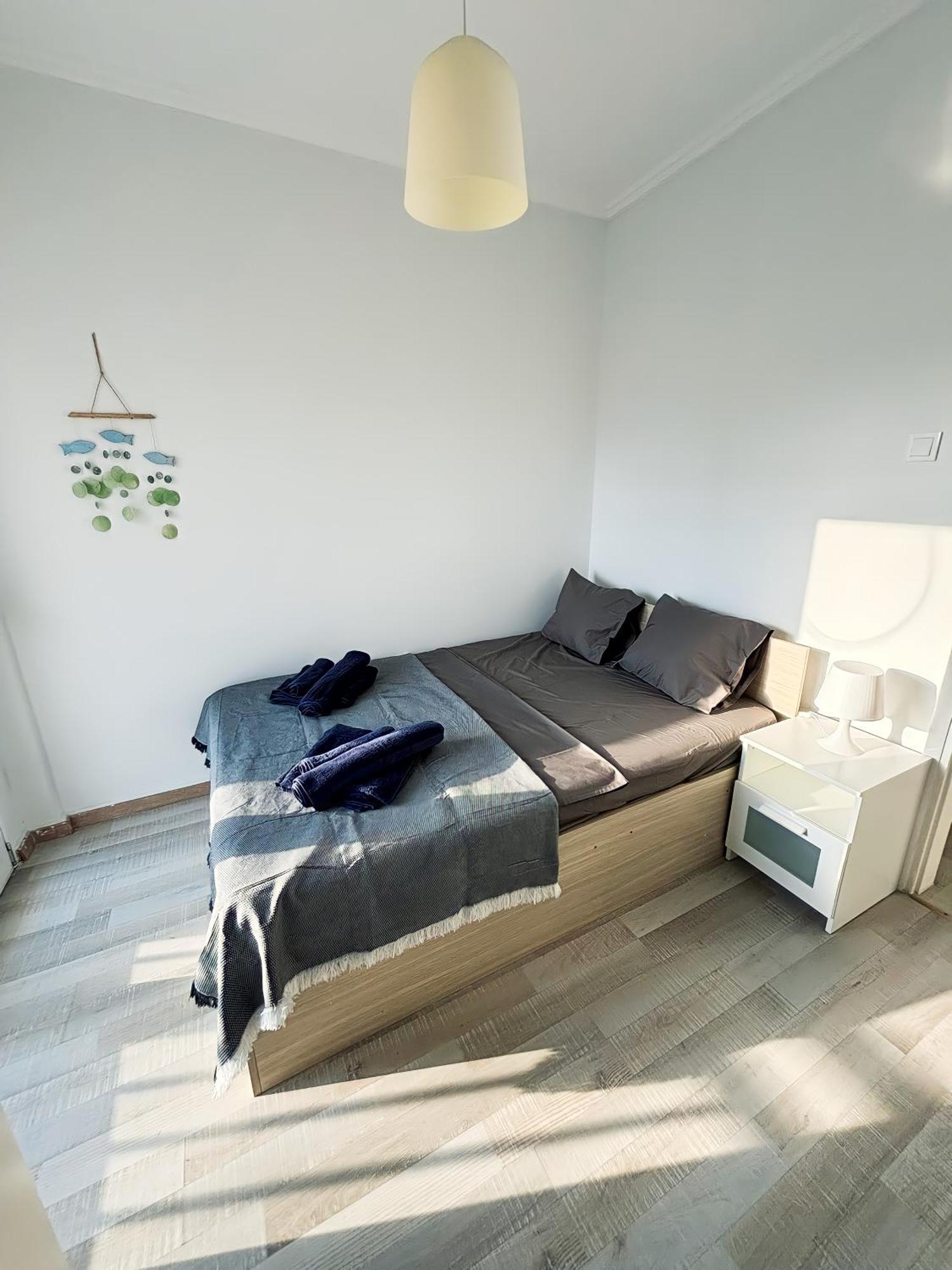 Nouri Schoene Wohnung In Direkter Strandnaehe, Schnelles Internet, Freies Parken, Nahe Flughafen Peraía 外观 照片